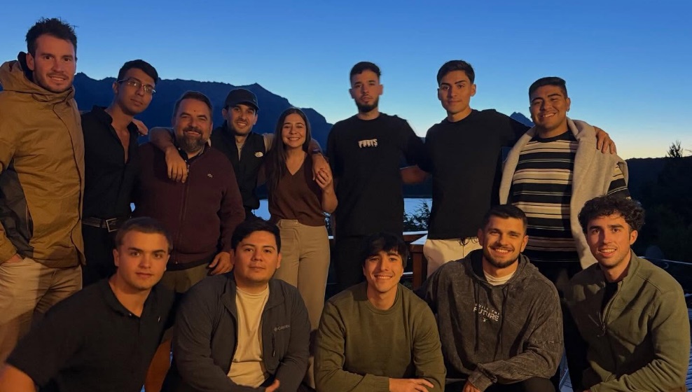 Los participantes del segundo mastermind de Nico Seoane, en Bariloche